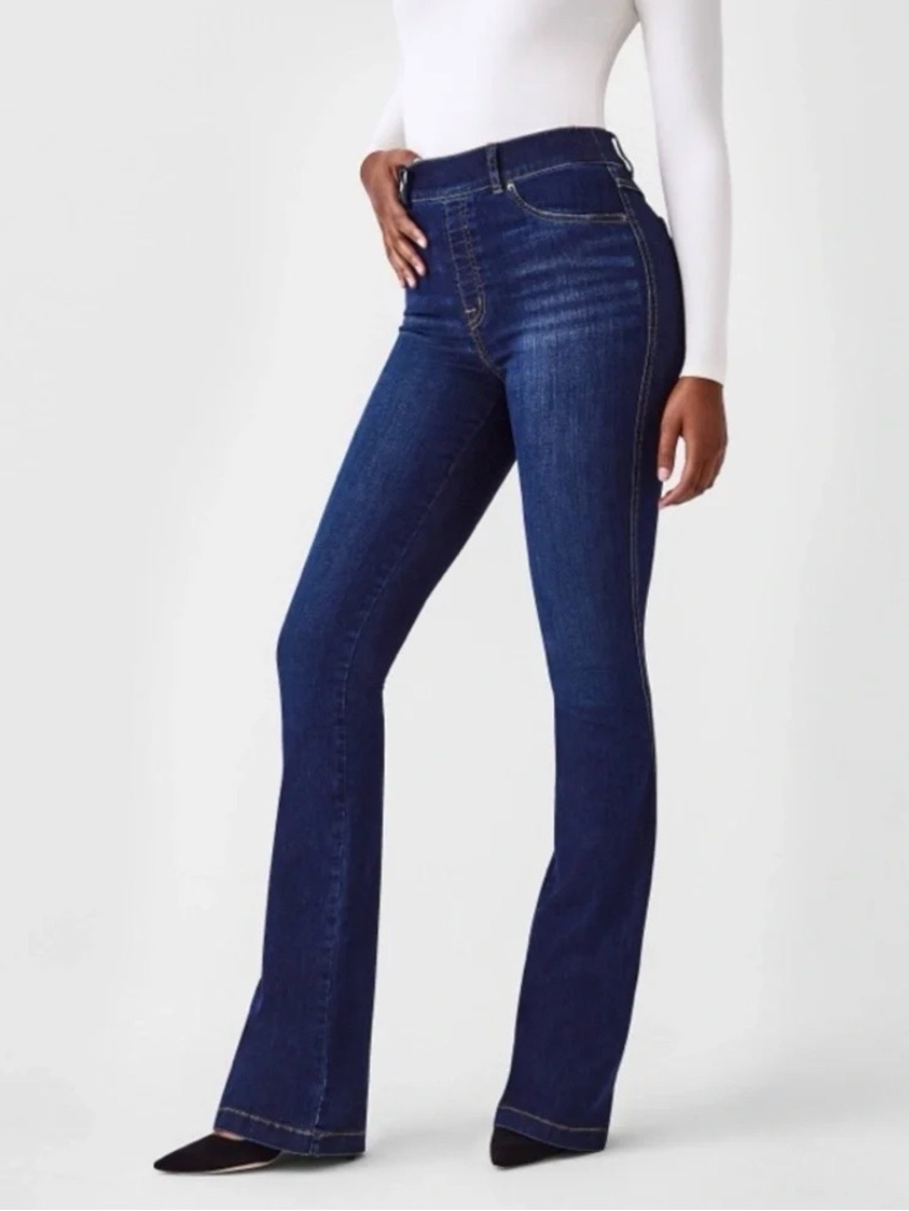 SPANX Flare Jeans Stretch Pull On XL